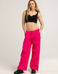 REWASH Womens Low Rise Parachute Pants image number 1