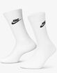 NIKE Sportswear Everyday Essential 3 Pack Mens Crew Socks image number 1