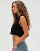 JJXX Alvira Womens Crop Muscle Tee image number 3