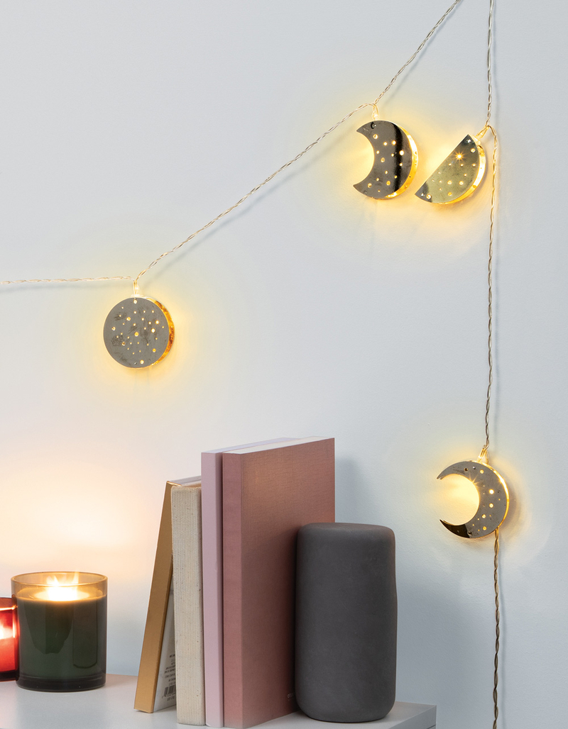 Moon Phase String Lights image number 0