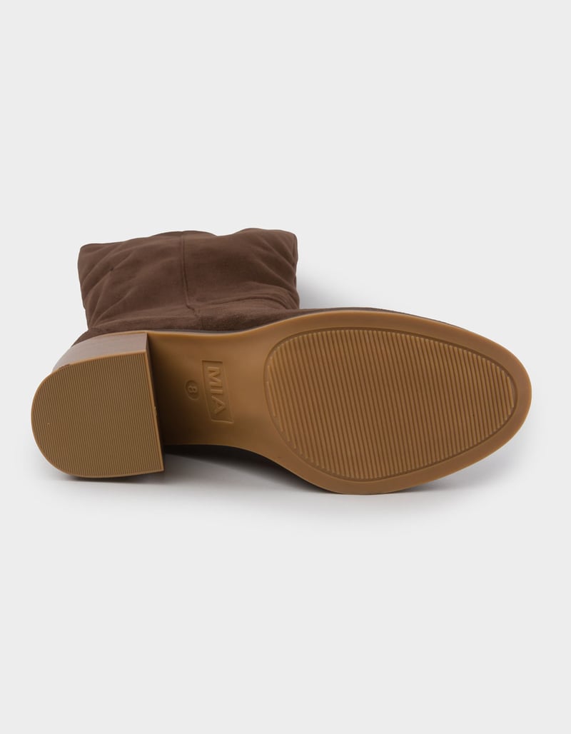 MIA Sabrena Womens Suede Boots image number 3