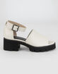 BC FOOTWEAR United Womens Off White Sandals image number 2