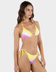 HURLEY Summer Block Cheeky Tie Side Womens Bikini Bottoms image number 4