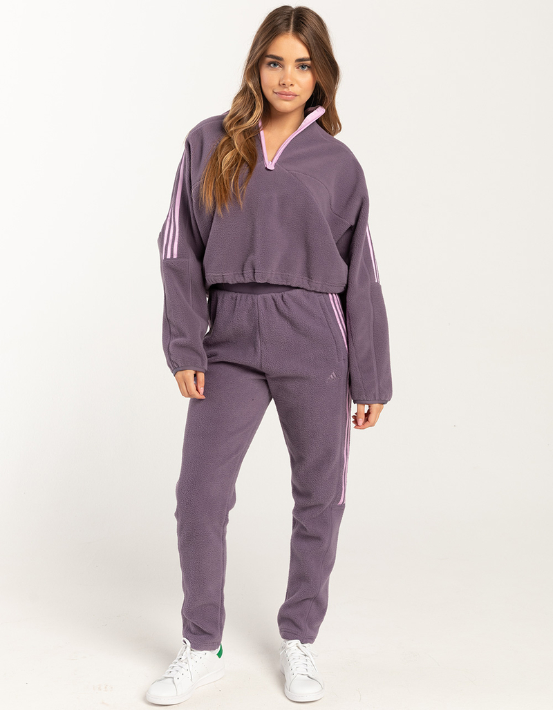 ADIDAS Tiro Half-Zip Polar Fleece Womens Sweatshirt image number 1