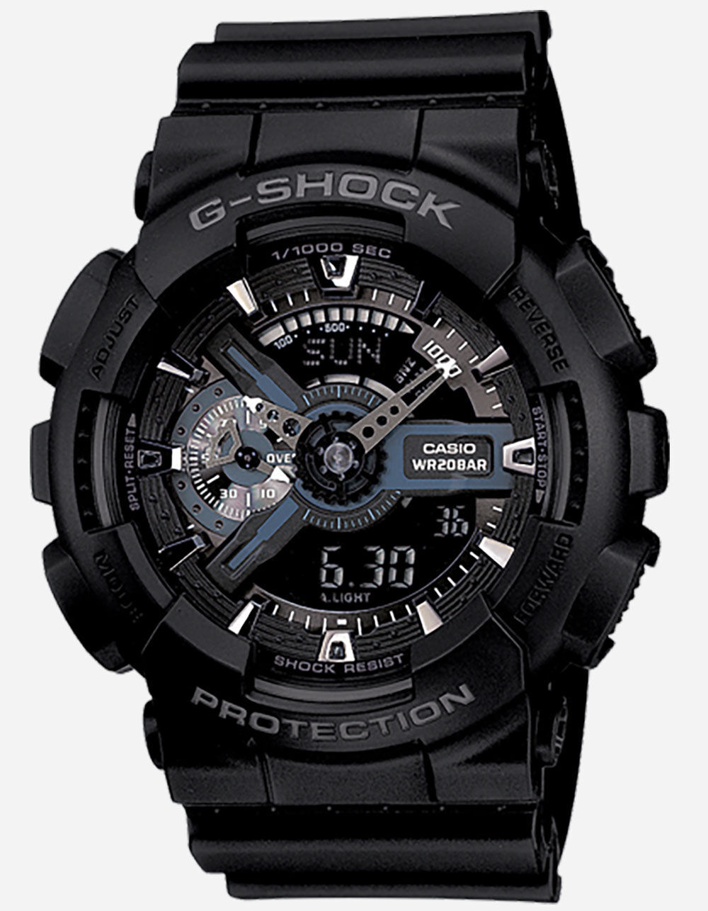 G-SHOCK GA-110-1B Watch - BLACK - ONESZ | Tillys