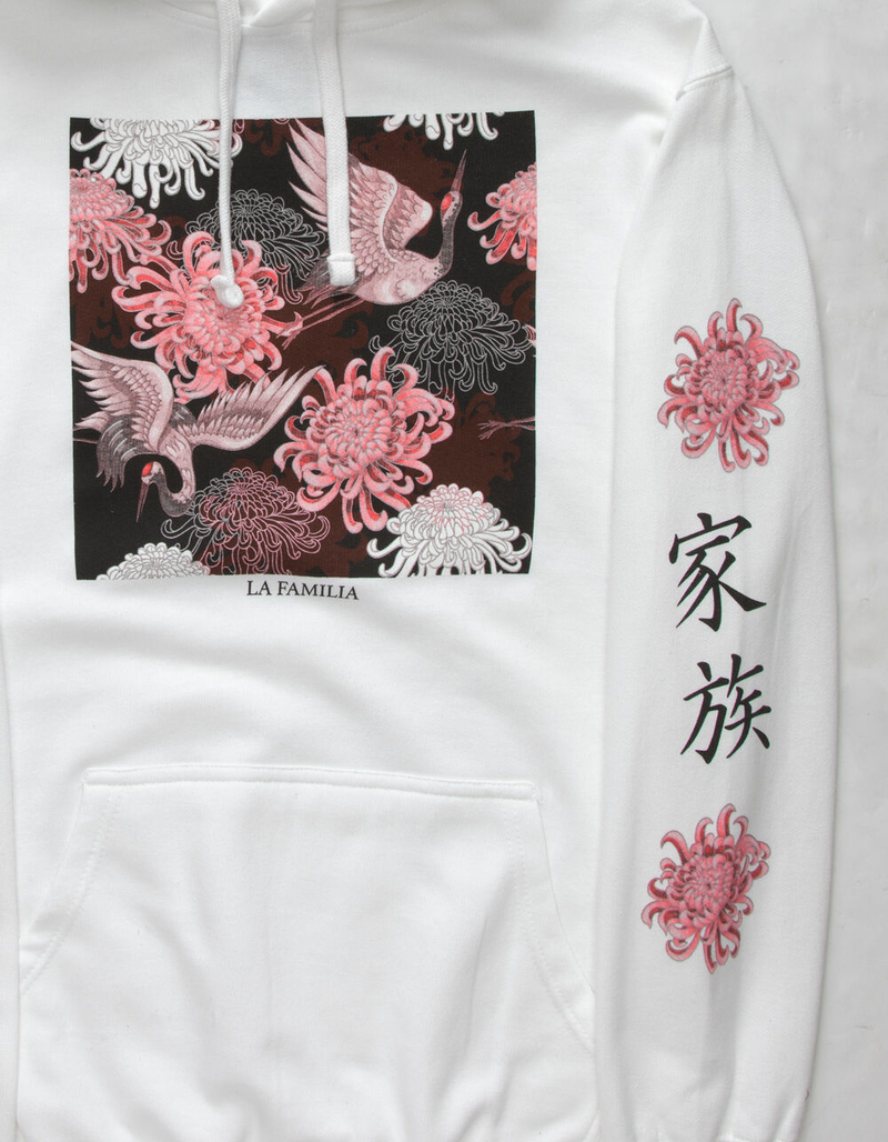 LA FAMILIA Flock Together Mens Hoodie image number 2