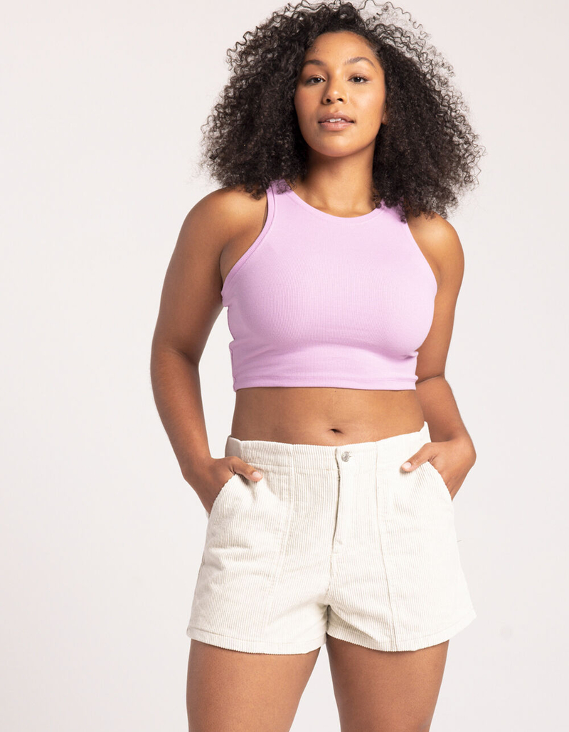 RSQ Womens Utility Corduroy Shorts image number 6