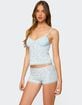 EDIKTED Aurea Lacey Floral Tank Top image number 4