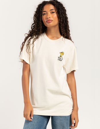 RIOT SOCIETY x Peanuts Talk Is Cheep Womens Tee Primary Image