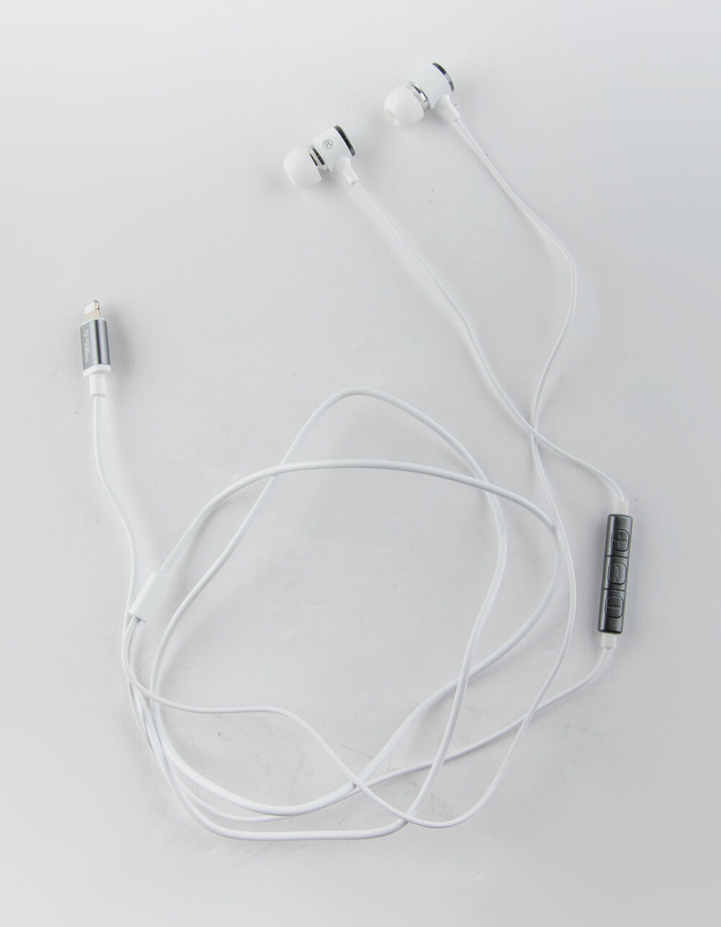 GABBA GOODS White Lightning Earbuds image number 0