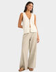 RHYTHM Valley Stripe Womens Wide Leg Pants image number 1