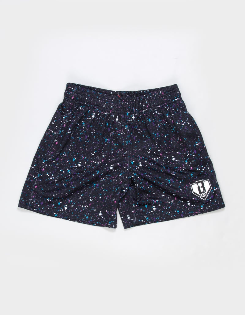 BASEBALL LIFESTYLE 101 Splatter Boys Mesh Shorts image number 0