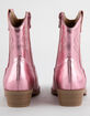 SODA Blazing 2 Western Girls Boots image number 4