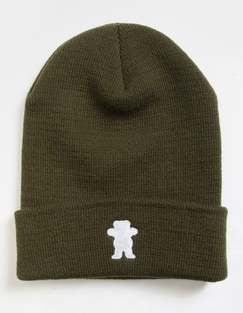 GRIZZLY OG Bear Embroidered Beanie image number 0
