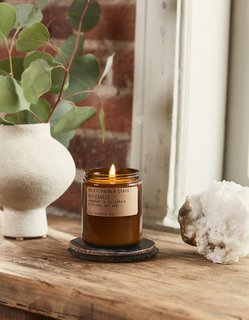P.F. CANDLE CO. 7.2 oz Classic Soy Candle - No. 21: Golden Coast image number 1