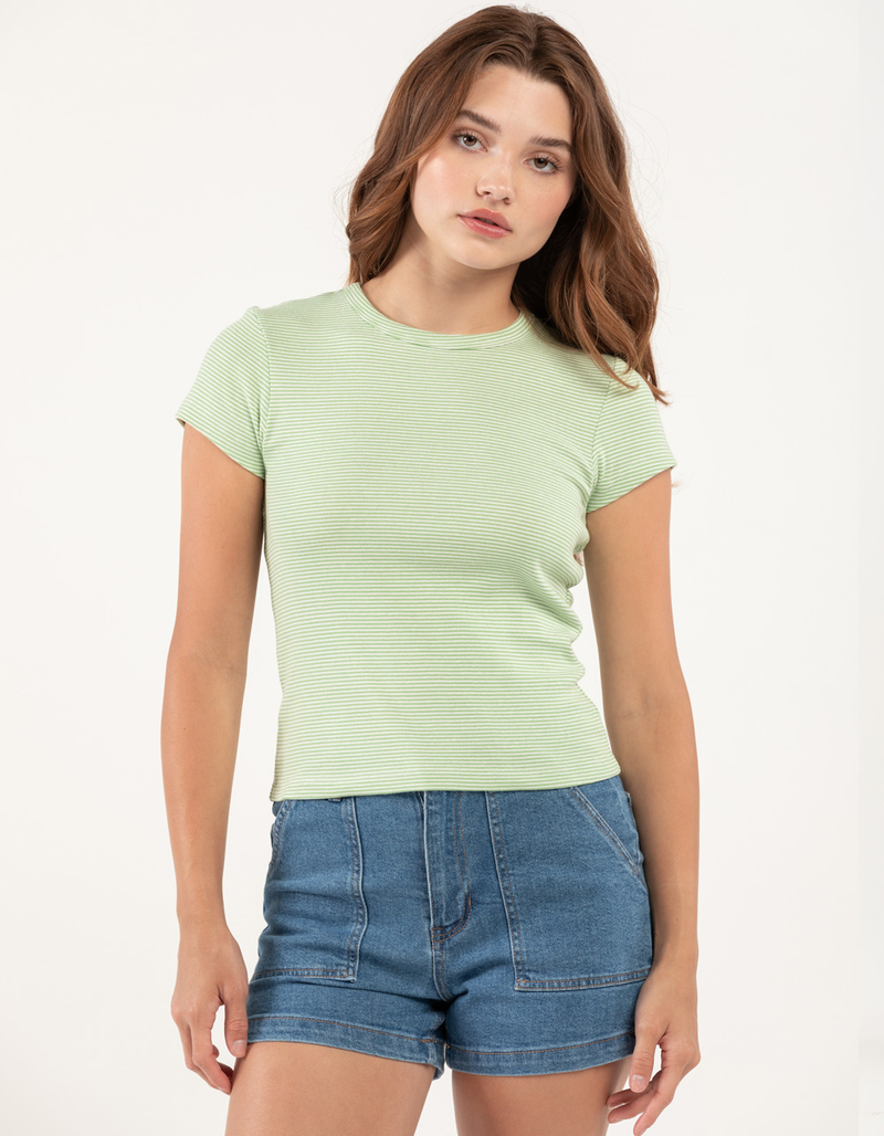 RSQ Womens Stripe Tee image number 0