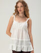 FULL TILT Womens Long Babydoll Top image number 1
