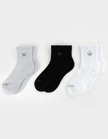 ADIDAS Originals 3 Pack Womens Premium Quarter Socks Primary Image