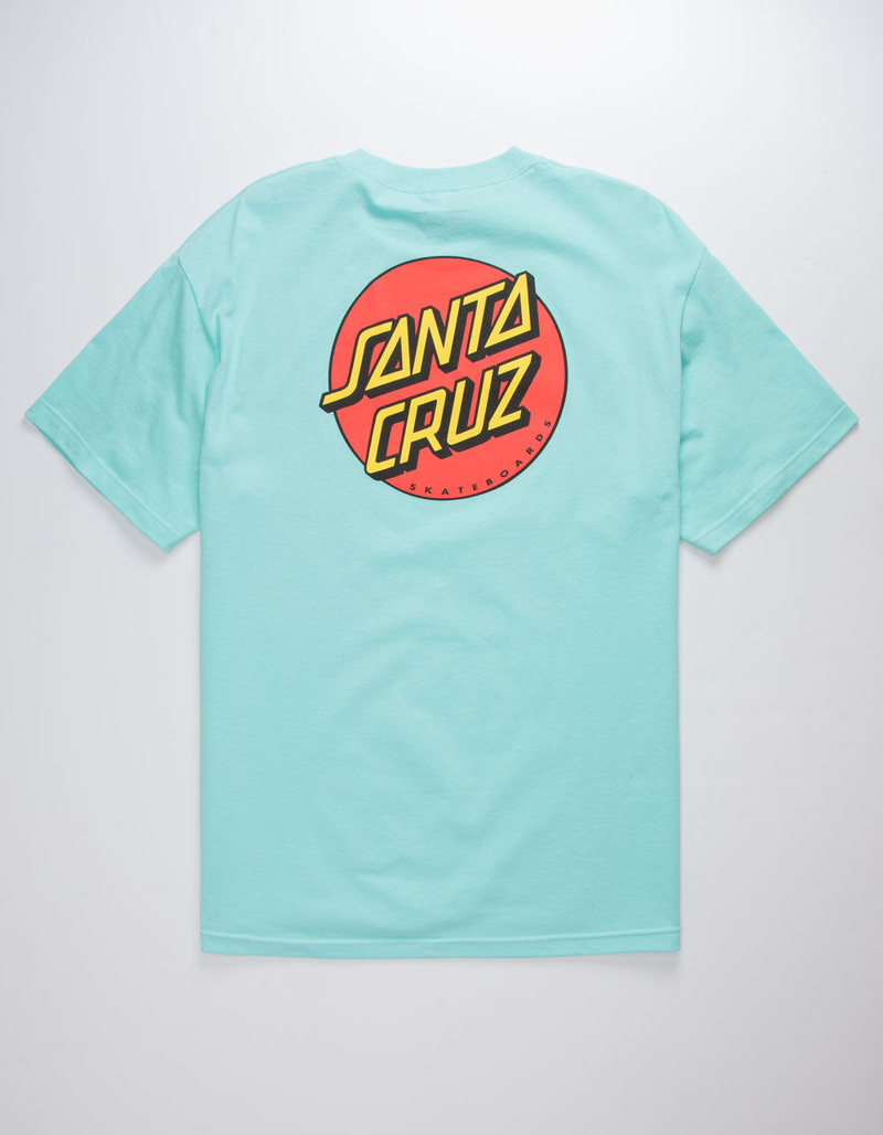 SANTA CRUZ Classic Dot Mint Mens T-Shirt image number 0