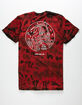 LAST CALL CO. Will Work Mens Tie Dye T-Shirt image number 1