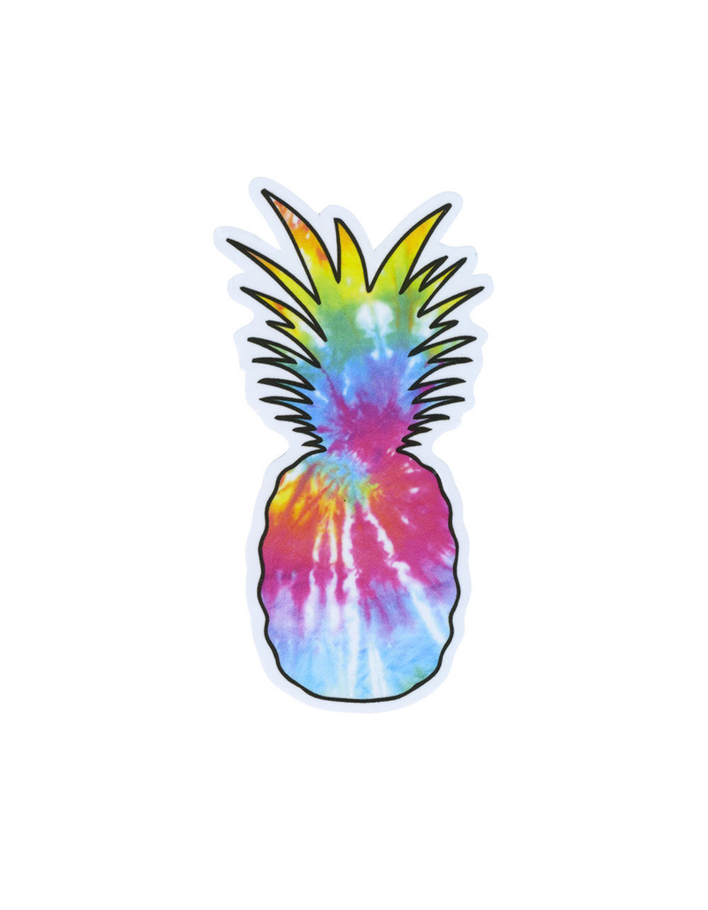 Pineapple Tie Dye Sticker image number 0