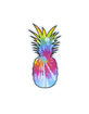 Pineapple Tie Dye Sticker image number 1