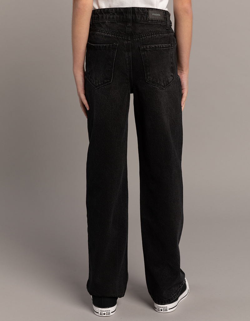 RSQ Girls High Rise Wide Leg Jeans image number 3
