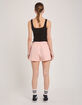 PLAYBOY Embossed Rhinestone Womens Short image number 3