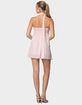 EDIKTED Pheona Strapless Scarf Mini Dress image number 5