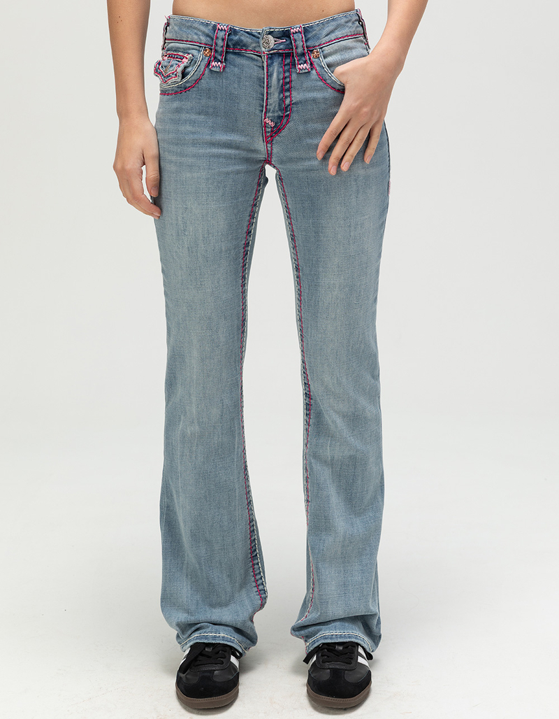 TRUE RELIGION Becca Mid Rise Super T Womens Bootcut Jeans image number 2