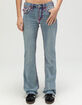 TRUE RELIGION Becca Mid Rise Super T Womens Bootcut Jeans image number 3
