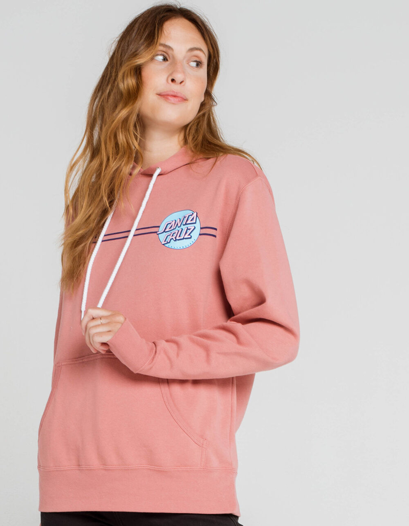 SANTA CRUZ Other Dot Womens Rose Boyfriend Hoodie image number 1