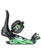 ROME SNOWBOARDS Vice Mens Black & Mint Bindings image number 2