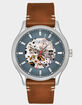 NIXON Spectra Leather Watch image number 1