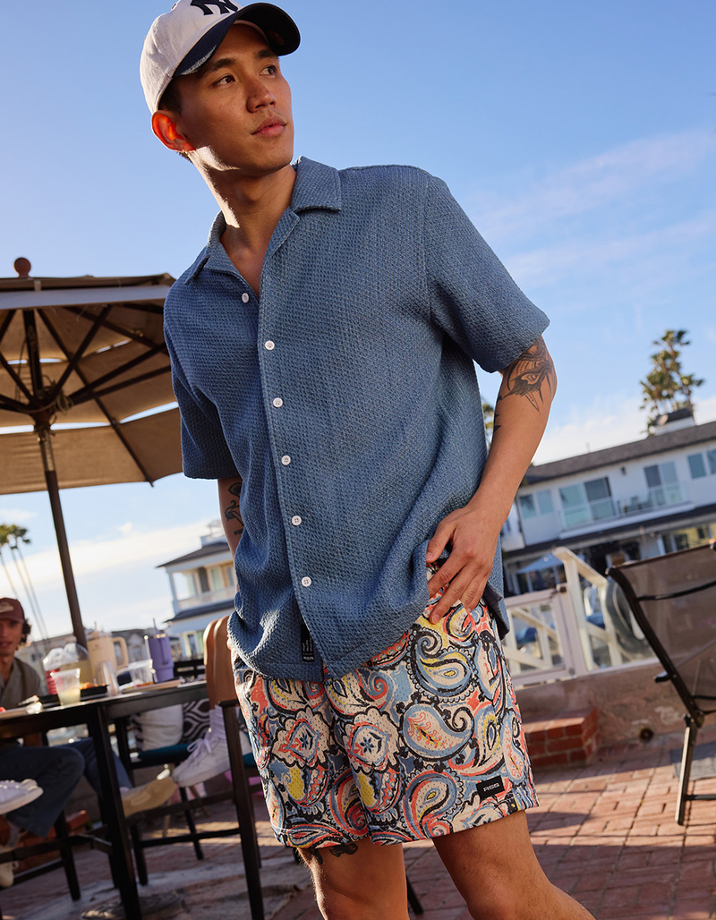 RSQ Mens 6" Mesh Shorts image number 0