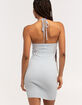 FULL TILT Stripe Sweater Knit Halter Dress image number 4