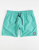VOLCOM Lido Solid Mens Mint Volley Shorts image number 1