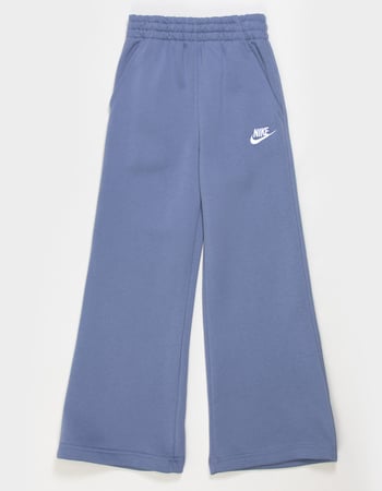 NIKE Sportswear Club Girls Wide Leg Fleece Pants Primary Image