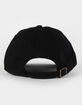 47 BRAND Los Angeles Dodgers Clean Up Black Strapback Hat image number 3