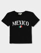 MEXICO Flag Womens Baby Tee image number 2