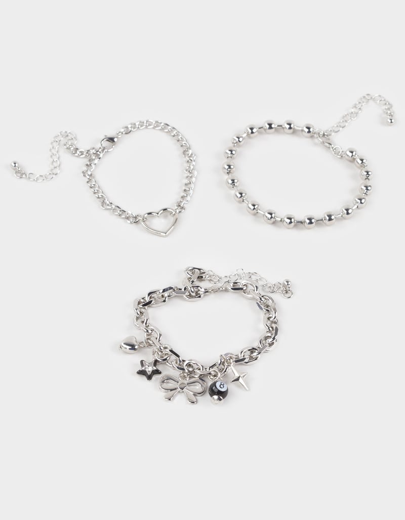 FULL TILT Heart/Bow/Star Charm Bracelets image number 0