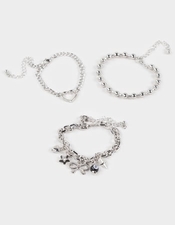 FULL TILT Heart/Bow/Star Charm Bracelets Primary Image