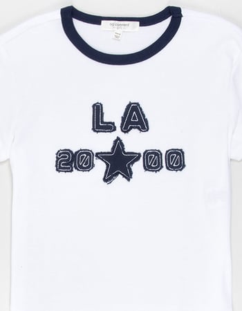 NO COMMENT LA 2000 Patch Girls Tee Alternative Image