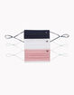 TOMMY HILFIGER 3 Pack Fashion Face Masks image number 1
