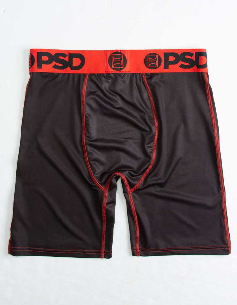 PSD Black Rose Mens Boxer Briefs image number 1