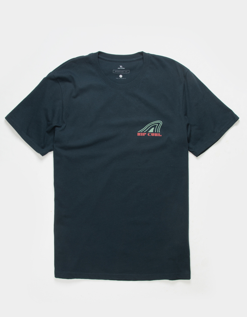 RIP CURL Single Fin Mens Tee NAVY Tillys