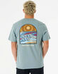 RIP CURL Blazed And Tubed Mens Tee image number 1