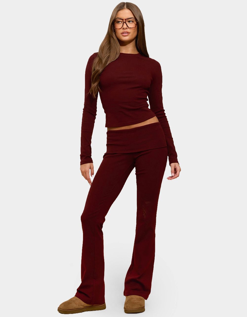 EDIKTED Ivanne Long Sleeve Tee image number 3