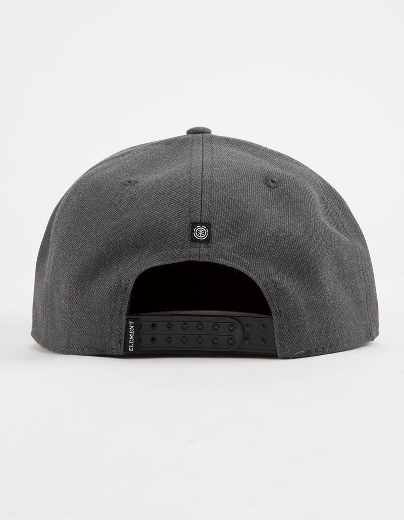 ELEMENT Leather Banner Mens Snapback Hat image number 1