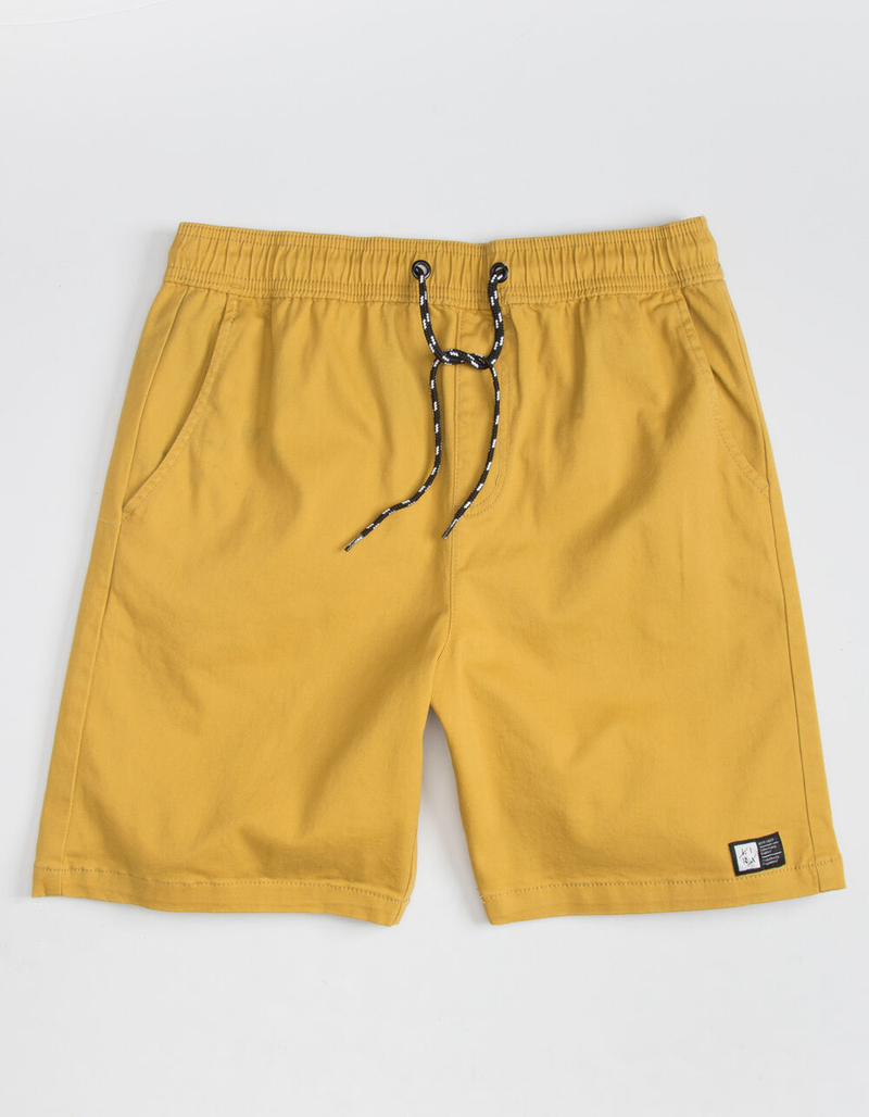 LIRA Forever Volley 2.0 Mens Mustard Volley Shorts image number 0